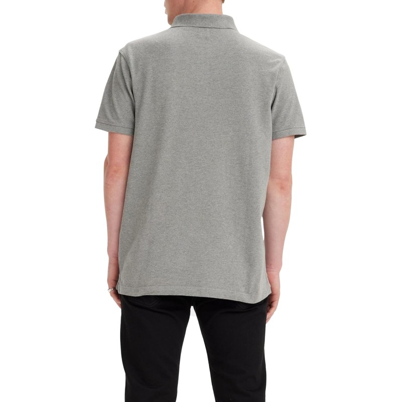 Levi's Housemark Polo T-Shirt Uomo - M Grey Heather Levi's Housemark Polo T-Shirt Uomo - M Grey Heather