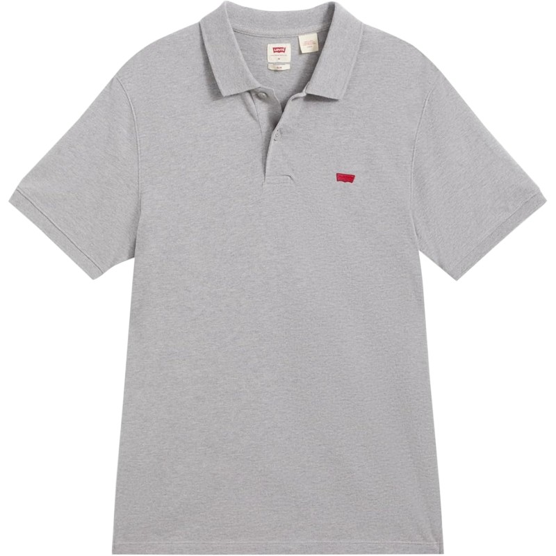 Levi's Housemark Polo T-Shirt Uomo - M Grey Heather Levi's Housemark Polo T-Shirt Uomo - M Grey Heather