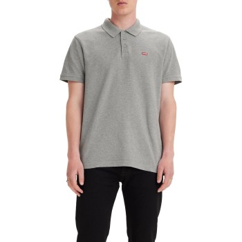 Levi's Housemark Polo T-Shirt Uomo - XS Medium Grey Heather Levi's Housemark Polo T-Shirt Uomo - XS Medium Grey Heather