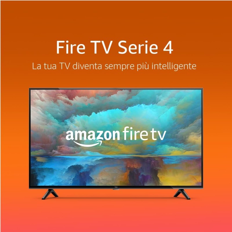 Ti presentiamo Amazon Fire TV Serie 4, Smart TV in 4K UHD, guarda la TV in diretta senza cavo, 43“ - 43 pollici