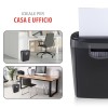 alpina Distruggi Documenti 190W, Trituratore Documenti e Carte di Credito, Taglia Carta, con Contenitore di Raccolta, Protezione contro il Surriscaldamento, 29 x 14 x 32,5 cm alpina Distruggi Documenti 190W, Trituratore Documenti e Carte di Credito, Taglia Carta, con Contenitore di Raccolta, Protezione contro il Surriscaldamento, 29 x 14 x 32,5 cm