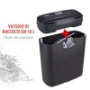 alpina Distruggi Documenti 190W, Trituratore Documenti e Carte di Credito, Taglia Carta, con Contenitore di Raccolta, Protezione contro il Surriscaldamento, 29 x 14 x 32,5 cm alpina Distruggi Documenti 190W, Trituratore Documenti e Carte di Credito, Taglia Carta, con Contenitore di Raccolta, Protezione contro il Surriscaldamento, 29 x 14 x 32,5 cm