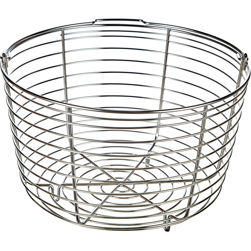 Lagostina Briosa Lagoeasy'Up Pentola a Pressione, 7 L, Acciaio Inox 18/10 & Cestello in filo, Accessorio per Pentola a Pressione capacità 7/9 Litri, Acciaio Inox, Diametro 19 cm - 7L Lagostina Briosa Lagoeasy'Up Pentola a Pressione, 7 L, Acciaio Inox 18/10 & Cestello in filo, Accessorio per Pentola a Pressione capacità 7/9 Litri, Acciaio Inox, Diametro 19 cm - 7L