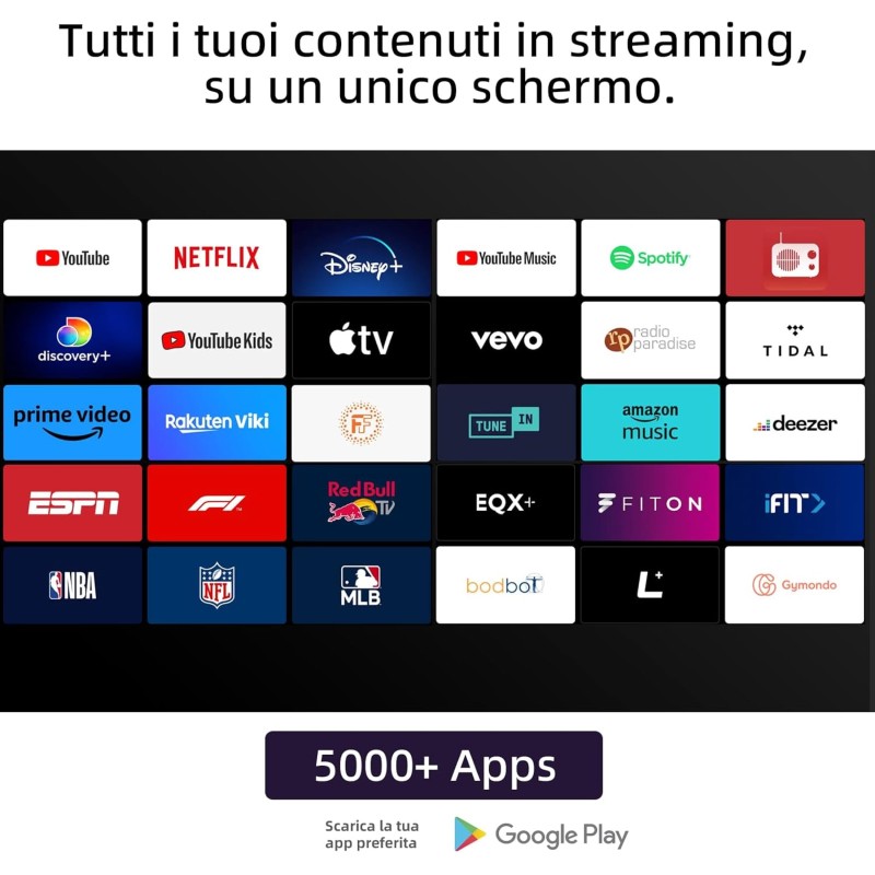 CHiQ L32G7L, 32 Pollici Smart TV, Android 11, HD, Frameless TV, Netflix, Prime Video, Youtube, HDR10, 2.4/5G Wi-Fi, Bluetooth5.0, Chromecast, Google Assistant, DVB-T2/T/S2 - 32” CHiQ L32G7L, 32 Pollici Smart TV, Android 11, HD, Frameless TV, Netflix, Prime Video, Youtube, HDR10, 2.4/5G Wi-Fi, Bluetooth5.0, Chromecast, Google Assistant, DVB-T2/T/S2 - 32”