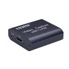 PremiumCord Capture/Grabber HDMI per Registrare Segnali Video e Audio su un Computer Tramite USB, Risoluzione 4K a 30 Hz, Full HD @ 30 Hz, Plug and Play, Uscita HDMI, Nero