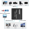 PremiumCord Capture/Grabber HDMI per Registrare Segnali Video e Audio su un Computer Tramite USB, Risoluzione 4K a 30 Hz, Full HD @ 30 Hz, Plug and Play, Uscita HDMI, Nero