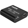 PremiumCord Capture/Grabber HDMI per Registrare Segnali Video e Audio su un Computer Tramite USB, Risoluzione 4K a 30 Hz, Full HD @ 30 Hz, Plug and Play, Uscita HDMI, Nero