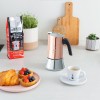 Bialetti Caffettiera New Venus 2 tazze, manico antiscottatura, non adatta all'induzione, 2 tazze (85 ml), acciaio inossidabile, colore - rame, potenza - 3600 - 2 tazze