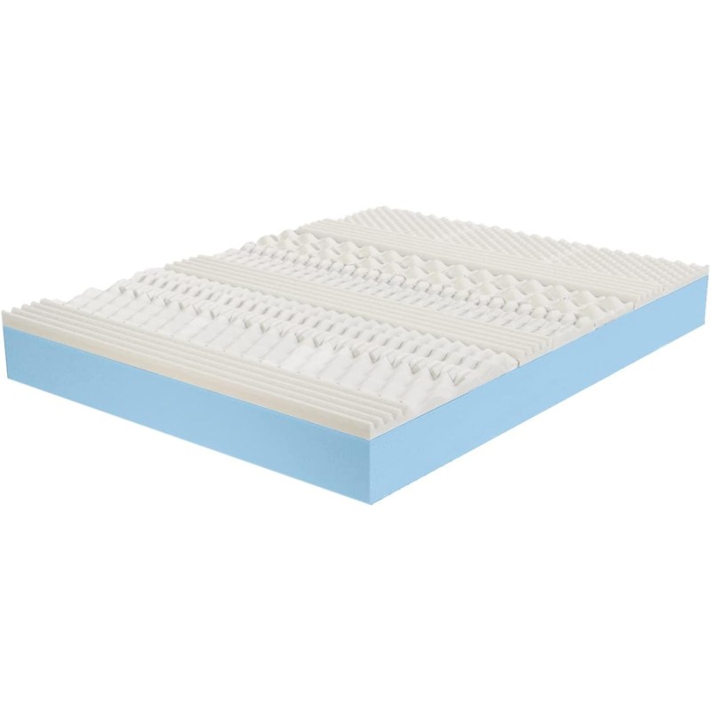 MiaSuite Materasso Memory Foam Matrimoniale 160x190 cm, Alto 20 cm - Rivestimento Aloe Vera, Anallergico, Antiacaro, Indeformabile. Live H20 - 160x190 cm MiaSuite Materasso Memory Foam Matrimoniale 160x190 cm, Alto 20 cm - Rivestimento Aloe Vera, Anallergico, Antiacaro, Indeformabile. Live H20 - 160x190 cm