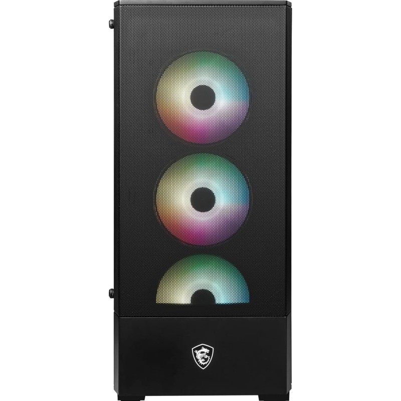 MSI MAG FORGE 112R Mid-Tower PC Case - Vetro temperato, ATX Micro-ATX Mini-ITX, pannello fronte Mesh - 112R / ATX MSI MAG FORGE 112R Mid-Tower PC Case - Vetro temperato, ATX Micro-ATX Mini-ITX, pannello fronte Mesh - 112R / ATX