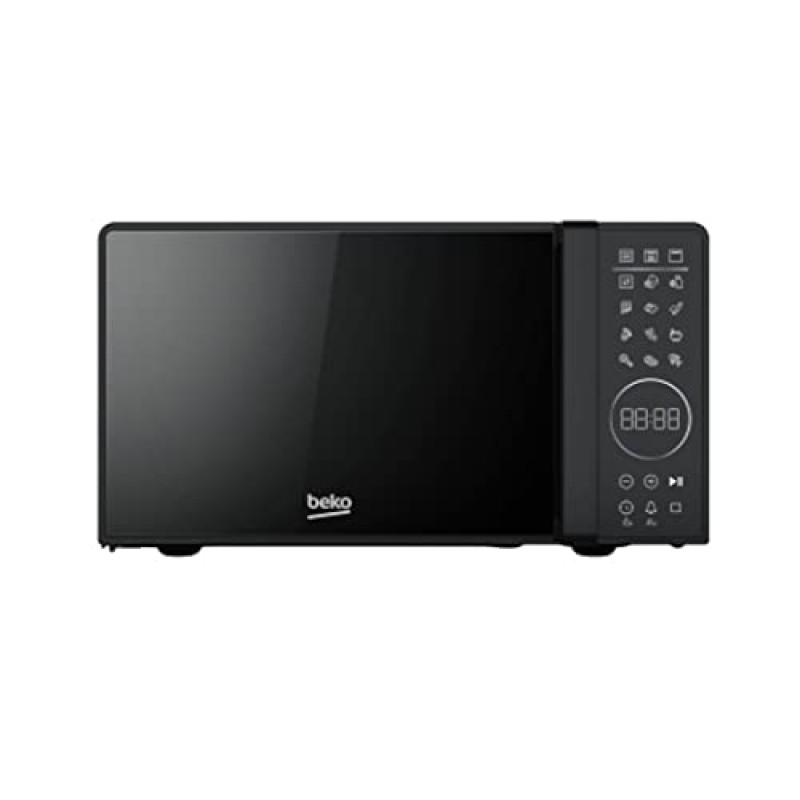 Beko - MGC20130BFB - Forno a Microonde con Grill 20 Litri, 700 W, Timer Digitale, Libera Installazione, 10 Livelli di Potenza - Nero - 20 Litri