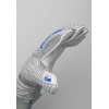 Reusch Attrakt Grip Finger Support Guanti da portiere per adulti con protezione delle dita per tutte le superfici dei campi da gioco - 9 grigio-blu-giallo