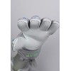 Reusch Attrakt Grip Finger Support Guanti da portiere per adulti con protezione delle dita per tutte le superfici dei campi da gioco - 9 grigio-blu-giallo
