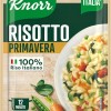 Knorr Risotto Primavera, Risotto Pronto con Ingredienti Naturali, 100% Riso Italiano e Chicci al Dente, Preparazione in Pentola o al Microonde, 175g, 2 Porzioni - 175 g (Confezione da 1)