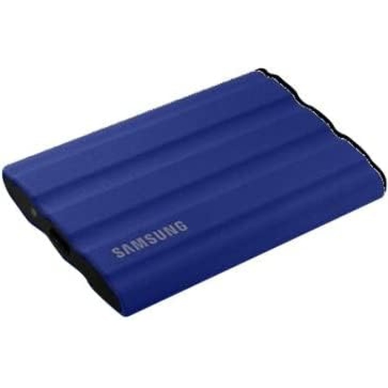 Samsung MU-PE1T0R/EU T7 Shield SSD Portatile da 1TB, USB 3.2 Gen.2, blu,compatibile con Mac, iPhone e iPad - 1 TB Blu