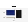 Samsung MU-PE1T0R/EU T7 Shield SSD Portatile da 1TB, USB 3.2 Gen.2, blu,compatibile con Mac, iPhone e iPad - 1 TB Blu