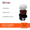 CAFFÈ TORALDO | Capsule Compatibile Dolce Gusto* (100 Unità, Miscela Cremosa) - 100 Unità (Confezione da 1) Miscela Cremosa