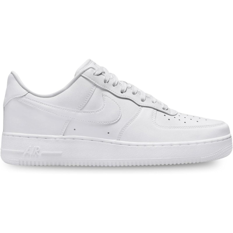 Nike Air Force 1 '07 Fresh, Sneaker Uomo - 44 EU Wit Nike Air Force 1 '07 Fresh, Sneaker Uomo - 44 EU Wit