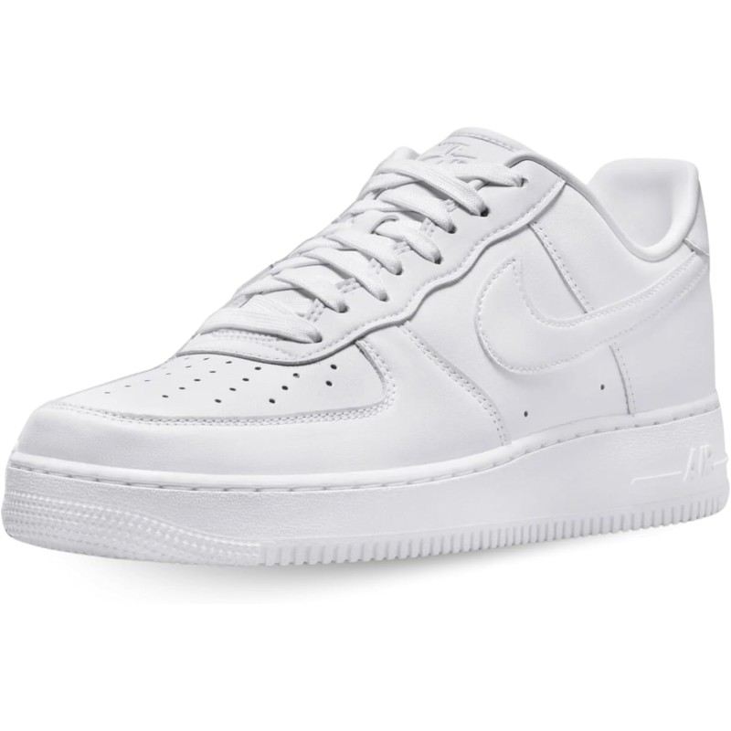 Nike Air Force 1 '07 Fresh, Sneaker Uomo - 44 EU Wit Nike Air Force 1 '07 Fresh, Sneaker Uomo - 44 EU Wit