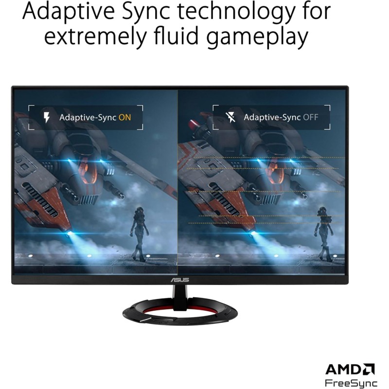 ASUS TUF Gaming VG249Q3R Monitor 23,8", Full HD IPS (1920x1080), 1 ms (GTG), 180Hz, Tecnologia Extreme Low Motion Blur, FreeSync, 100% sRGB, Nero ASUS TUF Gaming VG249Q3R Monitor 23,8", Full HD IPS (1920x1080), 1 ms (GTG), 180Hz, Tecnologia Extreme Low Motion Blur, FreeSync, 100% sRGB, Nero