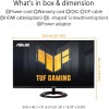 ASUS TUF Gaming VG249Q3R Monitor 23,8", Full HD IPS (1920x1080), 1 ms (GTG), 180Hz, Tecnologia Extreme Low Motion Blur, FreeSync, 100% sRGB, Nero ASUS TUF Gaming VG249Q3R Monitor 23,8", Full HD IPS (1920x1080), 1 ms (GTG), 180Hz, Tecnologia Extreme Low Motion Blur, FreeSync, 100% sRGB, Nero