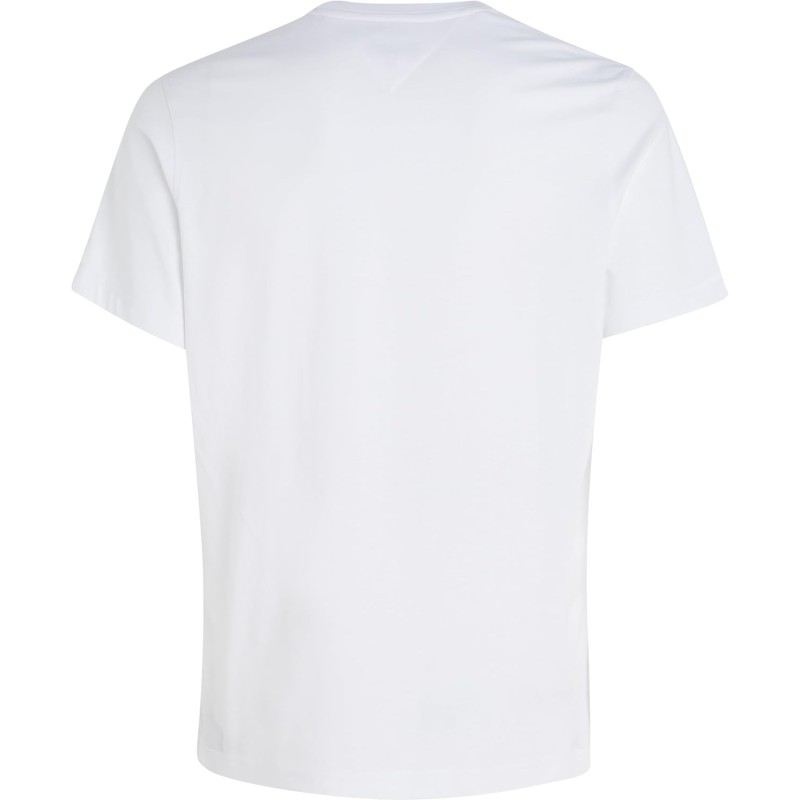 Tommy Jeans Uomo T-Shirt Maniche Corte Tjm Original Slim - 3XL Bianco (Classic White) Tommy Jeans Uomo T-Shirt Maniche Corte Tjm Original Slim - 3XL Bianco (Classic White)