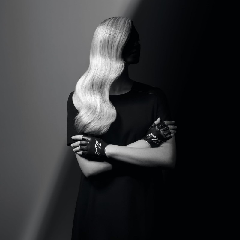 Rowenta x Karl Lagerfeld CV591L Powerline Asciugacapelli, 2300 W, Boost di Ioni, Impostazione Thermo Control per Proteggere i Capelli, 6 Impostazioni di Velocità/Temperatura