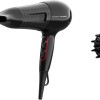 Rowenta x Karl Lagerfeld CV591L Powerline Asciugacapelli, 2300 W, Boost di Ioni, Impostazione Thermo Control per Proteggere i Capelli, 6 Impostazioni di Velocità/Temperatura