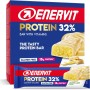 Enervit, Protein Bar 32% Lemon Cake, Barrette Proteiche, 15g di Proteine, con Vitamina D e B6, Gusto Lemon Cake, Per il Recupero dopo lo Sport, Senza Glutine, 12 Barrette da 48g