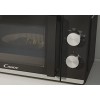 Candy Moderna Forno a Microonde 20 Litri, 700W, 6 Livelli di Potenza, Funzione Defrost, Timer e Segnale Acustico di Fine Cottura, Libera Installazione, 45,2 x 34,6 x 26,2 cm, Nero - CMW20TNMB
