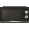 Candy Moderna Forno a Microonde 20 Litri, 700W, 6 Livelli di Potenza, Funzione Defrost, Timer e Segnale Acustico di Fine Cottura, Libera Installazione, 45,2 x 34,6 x 26,2 cm, Nero - CMW20TNMB