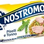Nostromo Tonno con Piselli 150g – 2 Lattine Piatto Completo Pronto da Gustare, Apertura Facile – Pasto Veloce Ricco di Proteine, Senza Conservanti