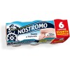 Nostromo - Tonno al naturale, 6 lattine da 70gr. Meno dell'1% di grassi, senza conservanti - 56 g (Confezione da 6)