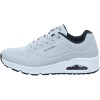Skechers Uno Stand On Air, Scarpe da Ginnastica Uomo - 44 EU Light Gray Durabuck Black Trim Skechers Uno Stand On Air, Scarpe da Ginnastica Uomo - 44 EU Light Gray Durabuck Black Trim