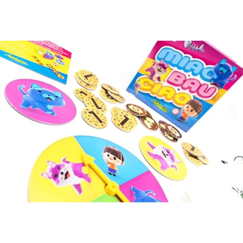 CreativaMente Miao Bau Ciao - Gioco in Scatola CreativaMente Miao Bau Ciao - Gioco in Scatola