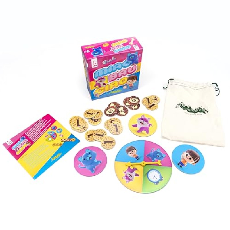 CreativaMente Miao Bau Ciao - Gioco in Scatola CreativaMente Miao Bau Ciao - Gioco in Scatola