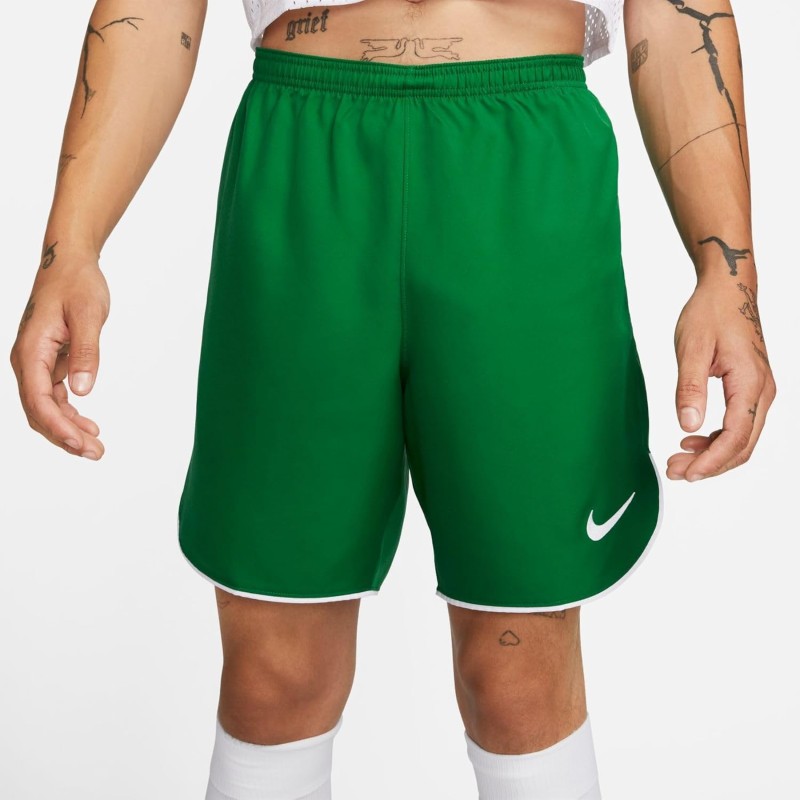 Nike - M Nk DF Lsr V Short W, Pantaloni Sportivi Uomo - L Verde Pino, Bianco, Bianco. Nike - M Nk DF Lsr V Short W, Pantaloni Sportivi Uomo - L Verde Pino, Bianco, Bianco.