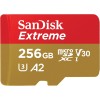 SanDisk Extreme 256GB scheda microSDXC + RescuePro Deluxe, Micro SD fino a 190 MB/s, + adattatore SD, con prestazioni app A2, UHS-I, Class 10, U3, V30 - 256GB