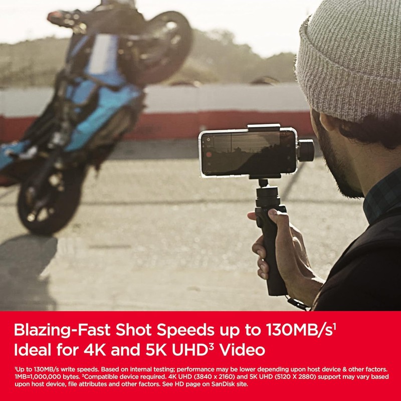 SanDisk Extreme 256GB scheda microSDXC + RescuePro Deluxe, Micro SD fino a 190 MB/s, + adattatore SD, con prestazioni app A2, UHS-I, Class 10, U3, V30 - 256GB