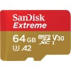 SanDisk 64 GB Scheda microSDXC Extreme per Action Cam e Drones + adattatore SD + RescuePRO Deluxe, fino a 170 MB/s, con A2 App Performance, UHS-I, Classe 10, U3, V30 - 64GB