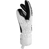 Reusch Attrakt Freegel Infinity Guanti da portiere per adulti con costruzione interna per le prestazioni dei portieri professionisti su erba sintetica - 10 bianco-nero