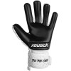 Reusch Attrakt Freegel Infinity Guanti da portiere per adulti con costruzione interna per le prestazioni dei portieri professionisti su erba sintetica - 10 bianco-nero