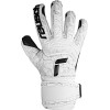 Reusch Attrakt Freegel Infinity Guanti da portiere per adulti con costruzione interna per le prestazioni dei portieri professionisti su erba sintetica - 10 bianco-nero