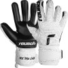 Reusch Attrakt Freegel Infinity Guanti da portiere per adulti con costruzione interna per le prestazioni dei portieri professionisti su erba sintetica - 10 bianco-nero
