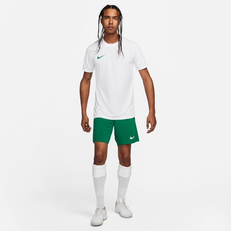 Nike M Nk Dry Tee Dfc Crew Solid - L Bianco/Verde Pino. Nike M Nk Dry Tee Dfc Crew Solid - L Bianco/Verde Pino.
