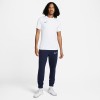 Nike M Nk Dry Tee Dfc Crew Solid - L Bianco / Royal Blu Nike M Nk Dry Tee Dfc Crew Solid - L Bianco / Royal Blu