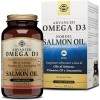 Solgar Advanced Omega D3, 120 perle softgels - Integratore alimentare con olio di salmone nordico, EPA, DHA e Vitamina D3 Solgar Advanced Omega D3, 120 perle softgels - Integratore alimentare con olio di salmone nordico, EPA, DHA e Vitamina D3