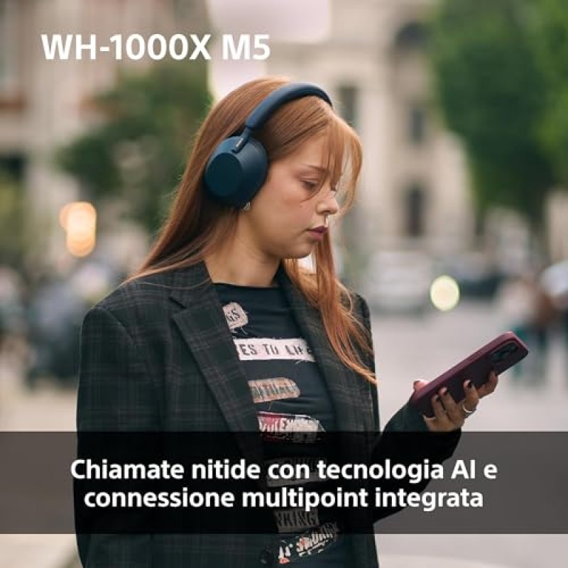 Sony WH-1000XM5 Custodia Rigida | Cuffie Wireless Premium con Cancellazione del Rumore, Bluetooth, Chiamate Chiare,Hi-Res Audio, Fino a 30 Ore di Autonomia, Compatibili con iOS e Android – Black - Nero Sony WH-1000XM5 Custodia Rigida | Cuffie Wireless Premium con Cancellazione del Rumore, Bluetooth, Chiamate Chiare,Hi-Res Audio, Fino a 30 Ore di Autonomia, Compatibili con iOS e Android – Black - Nero