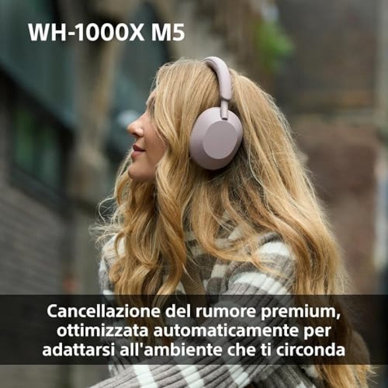 Sony WH-1000XM5 Custodia Rigida | Cuffie Wireless Premium con Cancellazione del Rumore, Bluetooth, Chiamate Chiare,Hi-Res Audio, Fino a 30 Ore di Autonomia, Compatibili con iOS e Android – Black - Nero Sony WH-1000XM5 Custodia Rigida | Cuffie Wireless Premium con Cancellazione del Rumore, Bluetooth, Chiamate Chiare,Hi-Res Audio, Fino a 30 Ore di Autonomia, Compatibili con iOS e Android – Black - Nero