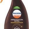 Leocrema - Crema Solare Abbronzante Spray SPF 20, Con Attivatore di Melanina, Assorbimento Rapido e Resistente all'Acqua, 250ml